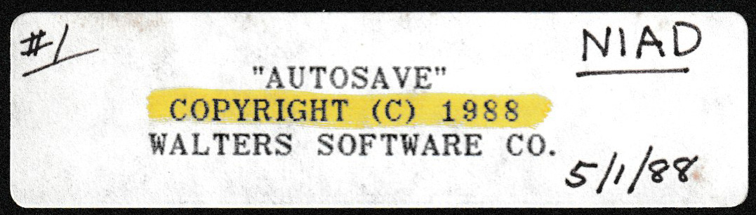 AutoSave Package